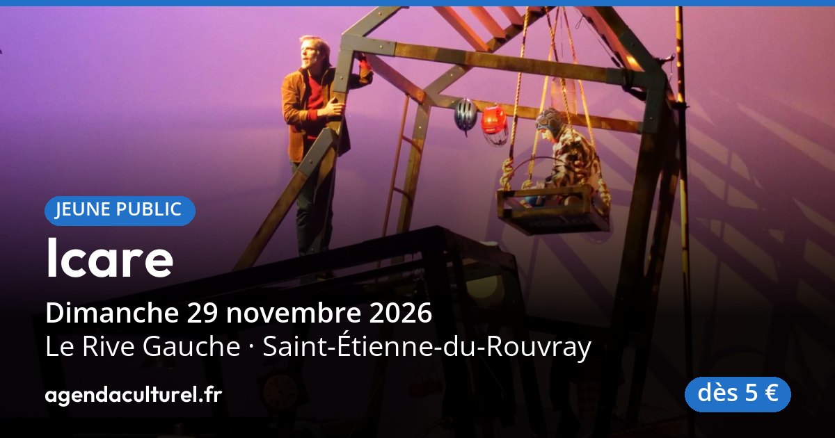Icare à Saint-Étienne-du-Rouvray le 29 novembre 2026