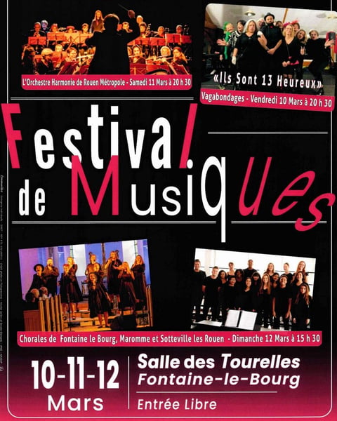 Festival de Musiques de l'ABSCL de Fontaine-le-Bourg