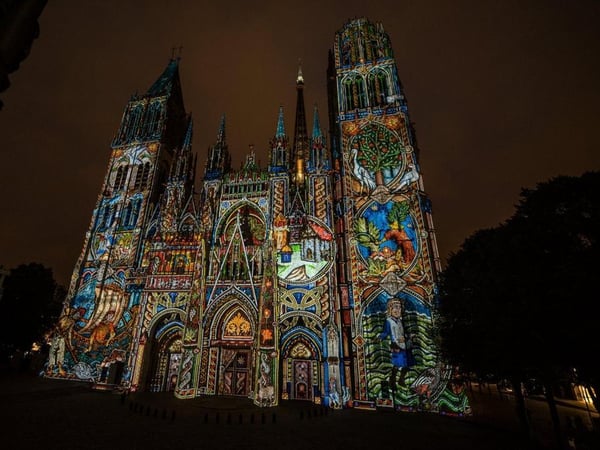 Cathédrale de lumière