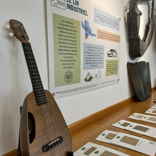 Exposition "Lin & Chanvre tous azimuts" Juin 2025