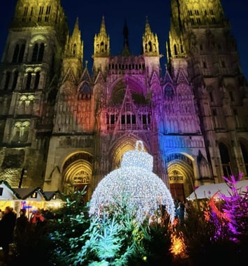 Marché de Noël de Rouen, ambiance