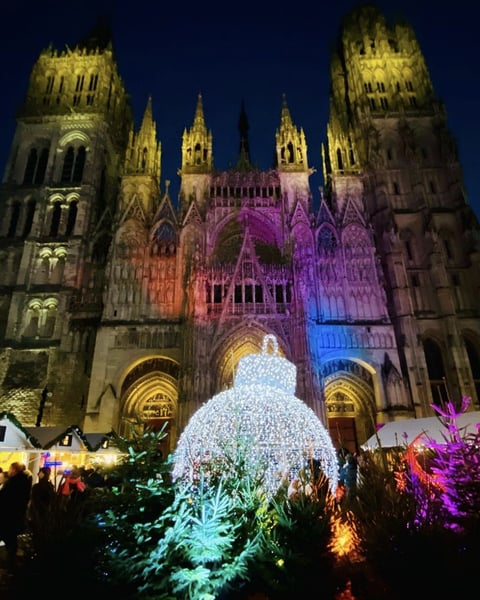 Marché de Noël de Rouen, ambiance
