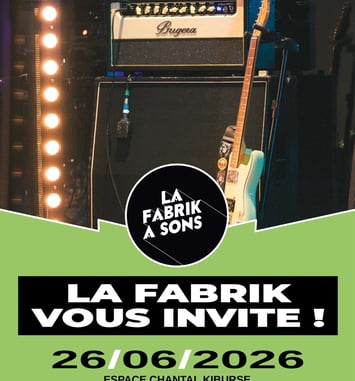 Soirée concert : La Fabrik vous invite !