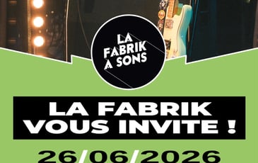 Soirée concert : La Fabrik vous invite !