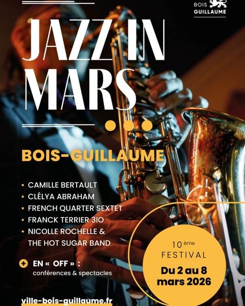 Jazz in mars 2026 affiche