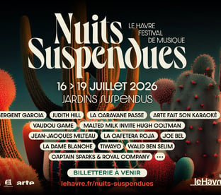 Festival Nuits Suspendues 2026 affiche