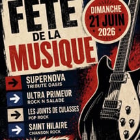 Concert pop rock, tribute to Oasis