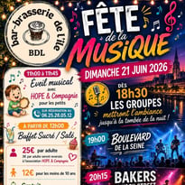 Eveil musical et groupe de rock au bar de l'ile