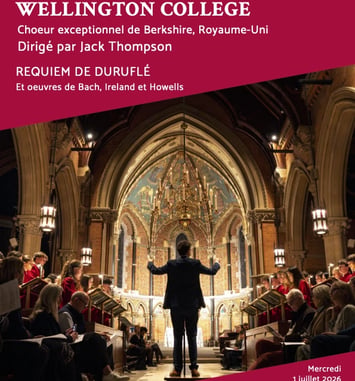 Concert gratuit de la chorale anglaise Wellington à Saint-Ouen