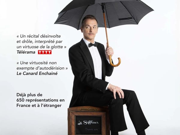 Le Siffleur et son quatuor à cordes