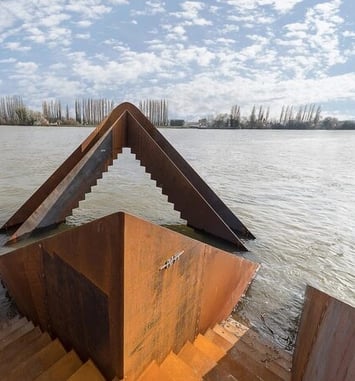 Œuvre Seine de crue, Amplitude