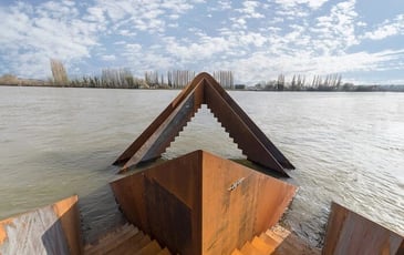 Œuvre Seine de crue, Amplitude