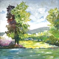 Exposition de peinture de Dominique Bertrand