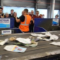 Visite guidée du centre de tri