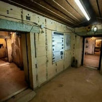 Visite libre du poste de commandement de la Flak (DCA) allemande