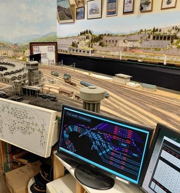 Visite libre des maquettes ferroviaires