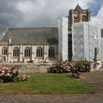 Visite guidée sur la restauration de l'église