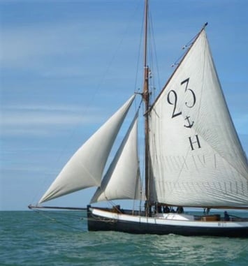 Visite guidée du cotre pilote havrais de 1894 Marie-Fernand