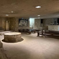 Visite guidée de la crypte