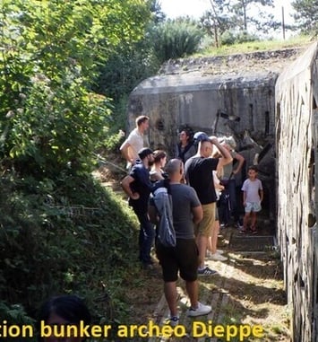 Visite guidée du bunker L412 de Dieppe