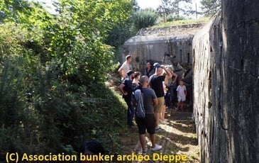 Visite guidée du bunker L412 de Dieppe
