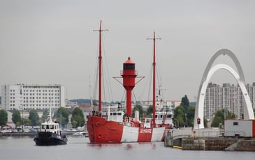 Visite guidée partielle du bateau Feu "Le Havre III"