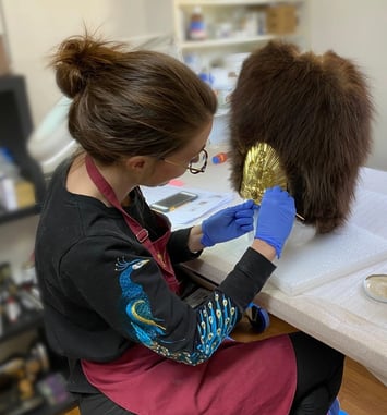 Démonstration : découverte d'un atelier de conservation et restauration d'objets d'art