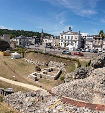 Visite guidée du théâtre et de la ville de Lillebonne
