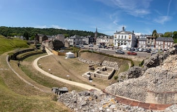 Visite guidée du théâtre et de la ville de Lillebonne