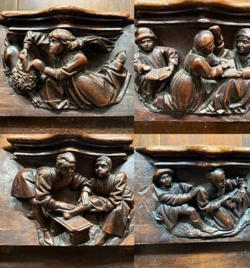 Visite guidée des stalles du chœur