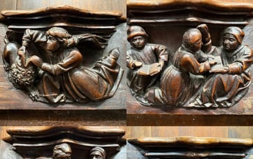 Visite guidée des stalles du chœur