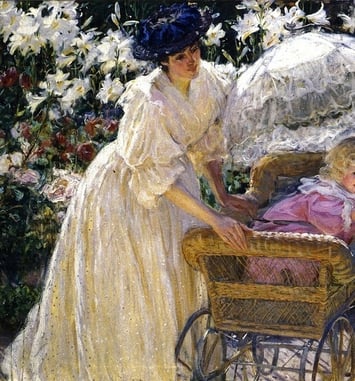Visite guidée flash : mère et fille