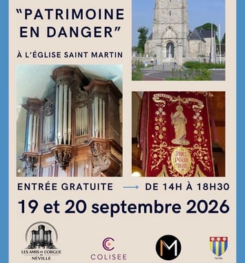Visite libre de l'église Saint-Martin avec mise en valeur du patrimoine à restaurer