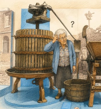 Animation jeune public : livret-jeu "Mamie Lucette et les objets perdus"