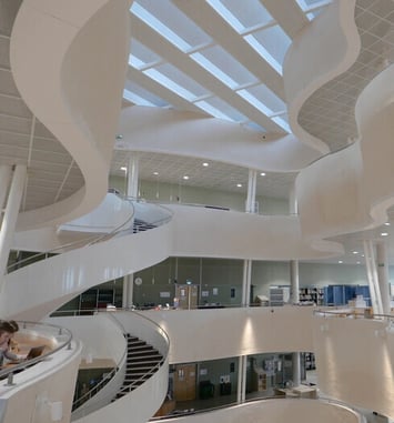Visite guidée architecturale de la bibliothèque universitaire