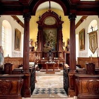 Visite guidée de l'église et des nouvelles recherches