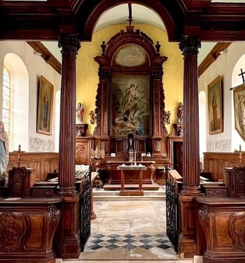 Visite guidée de l'église et des nouvelles recherches