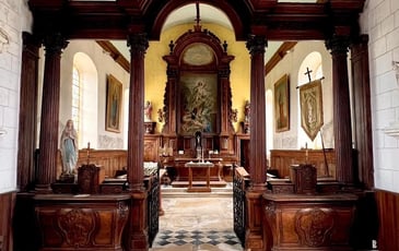 Visite guidée de l'église et des nouvelles recherches
