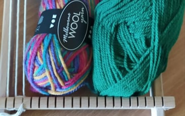Atelier Les petites bidouilles de fils en famille, petit tisserand