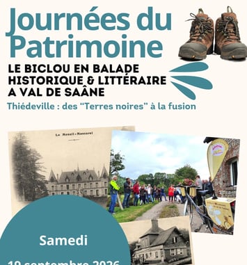 Circuit : balade pédestre à la découverte de Thiédeville et son histoire "des terres noires à la fusion"