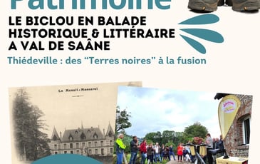 Circuit : balade pédestre à la découverte de Thiédeville et son histoire "des terres noires à la fusion"