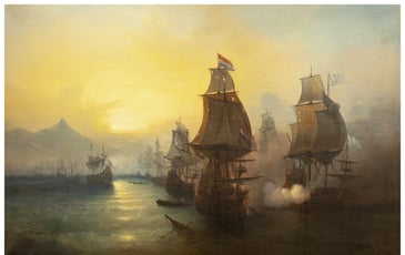Visite guidée expresso : Marines, fortunes de mer et batailles navales !