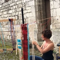 Atelier : Les petites bidouilles de fils, ados, adultes tissage sur grand métier à tisser