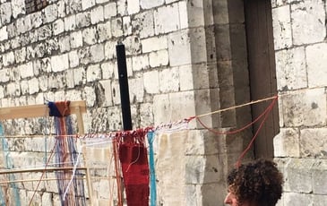 Atelier : Les petites bidouilles de fils, ados, adultes tissage sur grand métier à tisser