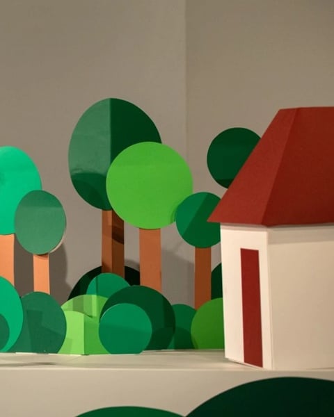 Petit POP’RON rouge - Théâtre de papier et pop-up par la compagnie Gingolph Gateau