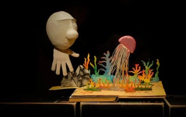 Jeu - Marionnettes par la compagnie A kan la Dériv'