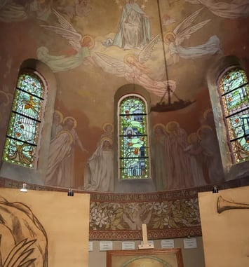 Visite libre : découverte de la chapelle Sainte Anne et de ses fresques