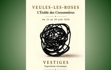 Exposition de céramiques – Vestiges – Bruno Dautel-Saillant