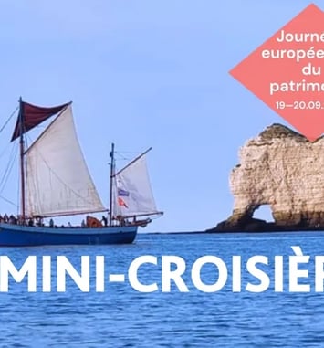 Visite guidée : mini-croisière en mer avec Fécamp au gré des vents