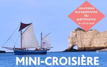 Visite guidée : mini-croisière en mer avec Fécamp au gré des vents